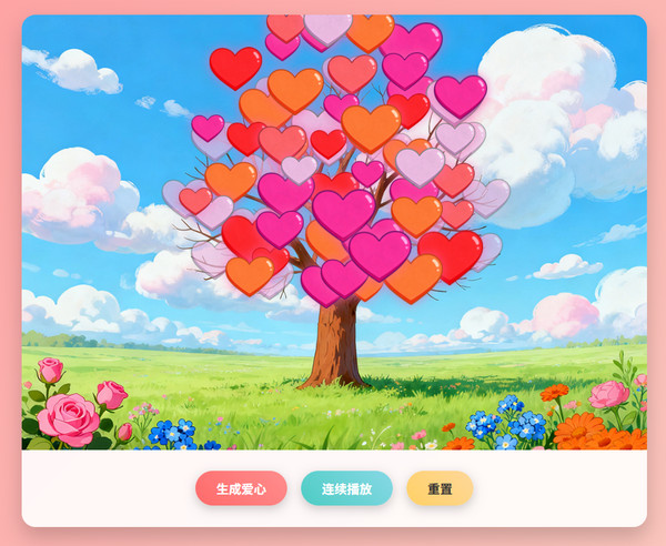 爱心树的生成