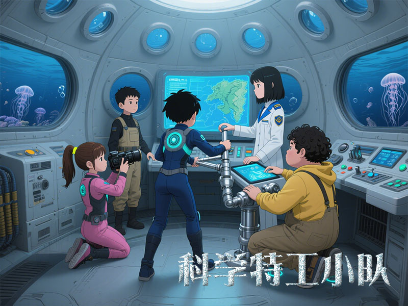 【科学特工小队-第六卷 深海迷影】第5章 最后一战