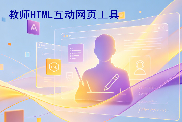 教师HTML互动网页工具