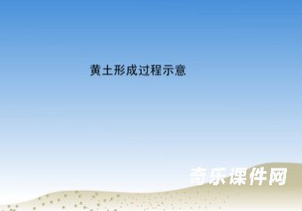 黄土形成过程动画演示SWF下载